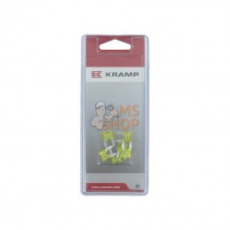 KRSI20267P006; KRAMP BLISTER; Fusible enfichable Mini 20A (6x); pièce detachée