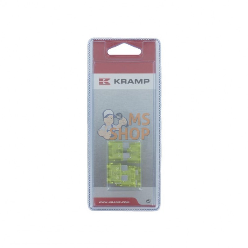 KRSI22020P006; KRAMP BLISTER; Fusible enfichable 20A (6x); pièce detachée KRSI22020P006; KRAMP BLISTER; Fusible enfichable 20A (6x); pièce detachée