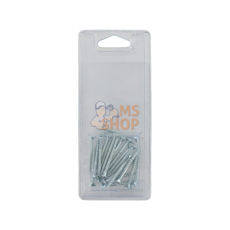 KRSPS440P020; KRAMP BLISTER; Vis p.pann.agglom. 4x40 (20x); pièce detachée KRSPS440P020; KRAMP BLISTER; Vis p.pann.agglom. 4x40 (20x); pièce detachée
