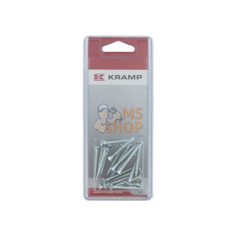 KRSPS435P020; KRAMP BLISTER; Vis p.pann.agglom. 4x35 (20x); pièce detachée KRSPS435P020; KRAMP BLISTER; Vis p.pann.agglom. 4x35 (20x); pièce detachée