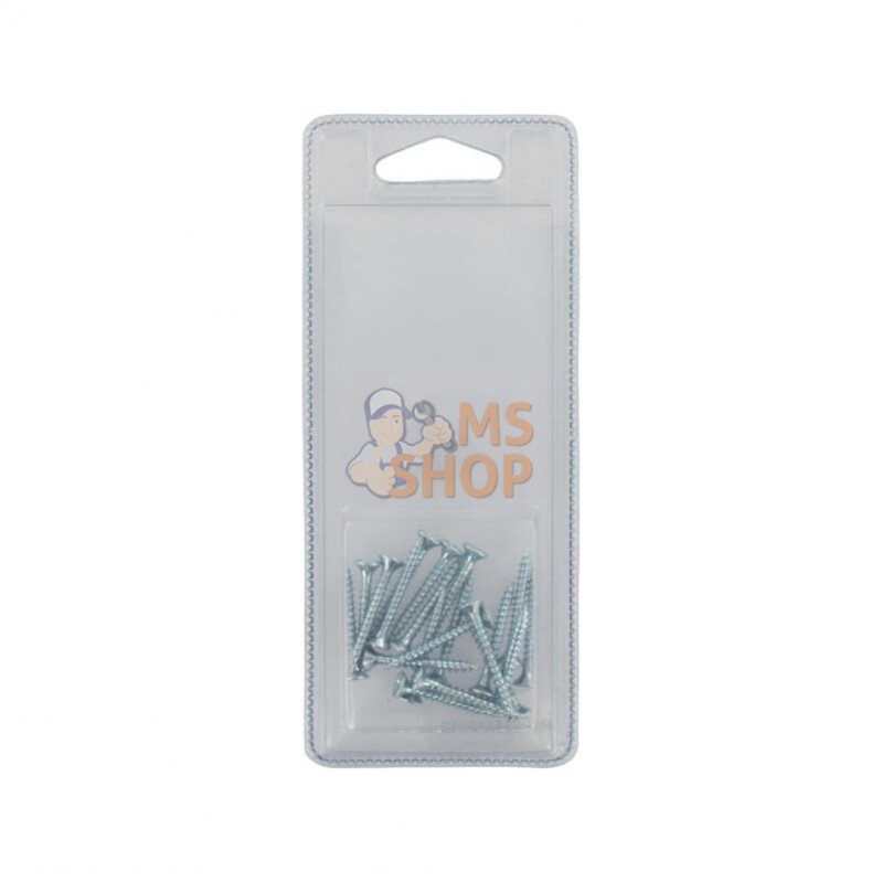 KRSPS3530P020; KRAMP BLISTER; Vis p/.Panneau agglom. 3,5x30 (20x); pièce detachée KRSPS3530P020; KRAMP BLISTER; Vis p/.Panneau agglom. 3,5x30 (20x); pièce detachée
