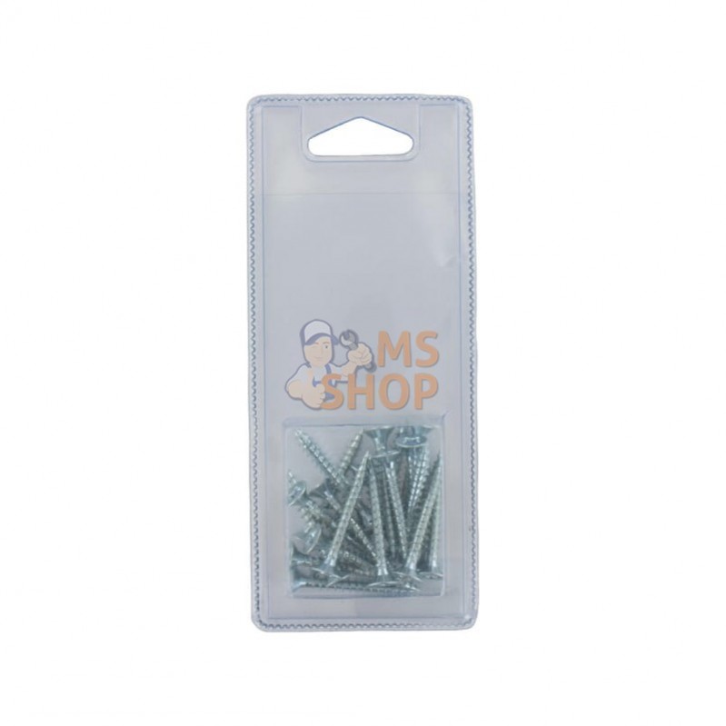 KRSPS540P020; KRAMP BLISTER; Vis p.pann.agglom. 5x40 (20x); pièce detachée KRSPS540P020; KRAMP BLISTER; Vis p.pann.agglom. 5x40 (20x); pièce detachée