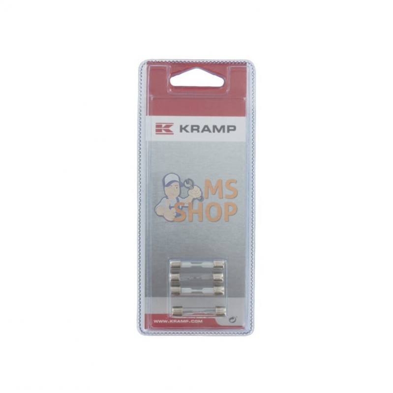 KRSI23517P004; KRAMP BLISTER; Fusible verre 6.3x32 - 15 A (4x); pièce detachée KRSI23517P004; KRAMP BLISTER; Fusible verre 6.3x32 - 15 A (4x); pièce detachée