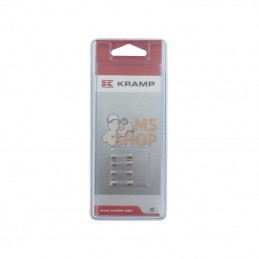 KRSI23507P004; KRAMP BLISTER; Fusible verre 5x20 - 5 A (4x); pièce detachée