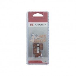 KRSI22075P006; KRAMP BLISTER; Fusible enfichable 7,5A marron (6x); pièce detachée
