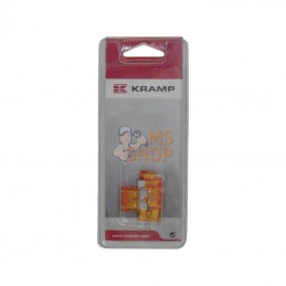 KRSI22040P006; KRAMP BLISTER; Fusible lame standard 40A longueur 34,3mm orange Kramp Blister; pièce detachée