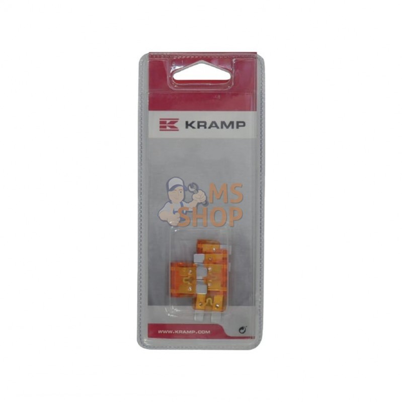 KRSI22040P006; KRAMP BLISTER; Fusible lame standard 40A longueur 34,3mm orange Kramp Blister; pièce detachée KRSI22040P006; KRAMP BLISTER; Fusible lame standard 40A longueur 34,3mm orange Kramp Blister; pièce detachée