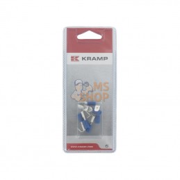 KRLA9060P006; KRAMP BLISTER; Fiche plate 6,4 x 0,8mm (6x); pièce detachée