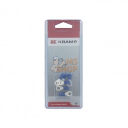 KRLA9035P006; KRAMP BLISTER; Cosses rondes bleues Ø5mm (6x); pièce detachée