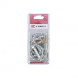 KRLP10KRP006; KRAMP BLISTER; Goupille clips 10mm (6x); pièce detachée
