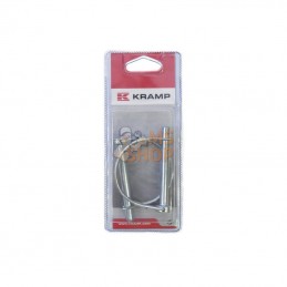 KRLP868KRP002; KRAMP BLISTER; Goupille clips 8x68mm (2x); pièce detachée