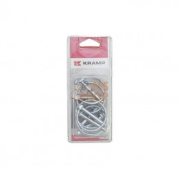 KRLP6KRP006; KRAMP BLISTER; Goupille clips 6mm (6x); pièce detachée
