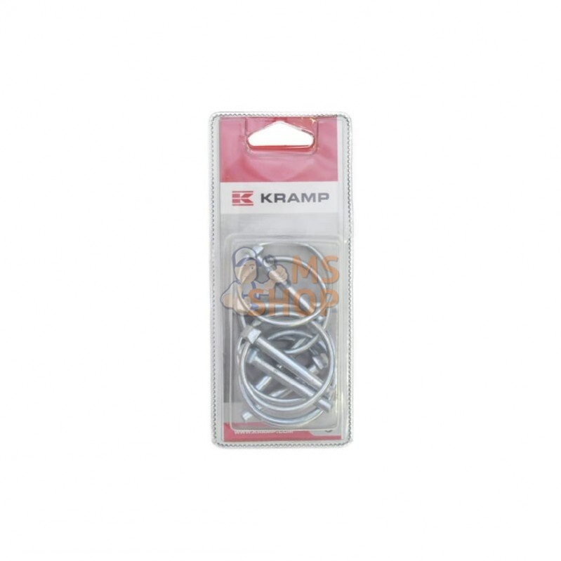 KRLP6KRP006; KRAMP BLISTER; Goupille clips 6mm (6x); pièce detachée KRLP6KRP006; KRAMP BLISTER; Goupille clips 6mm (6x); pièce detachée