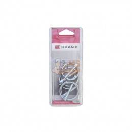 KRLP4KRP006; KRAMP BLISTER; Goupille clips 4,5mm (6x); pièce detachée
