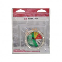 KRMA630825BP001; KRAMP BLISTER; Manomètre 63mm Ø 0-8-25; pièce detachée