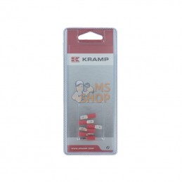 KRLA9255P006; KRAMP BLISTER; Fiche plate 4.8 x 0.8mm (6x); pièce detachée