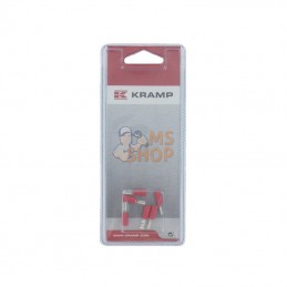 KRLA9235P006; KRAMP BLISTER; Fiche clip 2,8 x 0,8mm (6x); pièce detachée