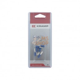 KRLA9325P006; KRAMP BLISTER; Cosse ronde 4mm (6x); pièce detachée