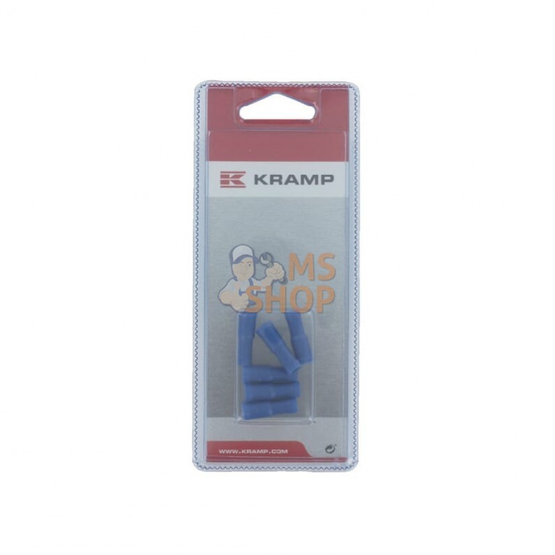 KRLA9330P006; KRAMP BLISTER; Cosse ronde 4mm (6x); pièce detachée KRLA9330P006; KRAMP BLISTER; Cosse ronde 4mm (6x); pièce detachée