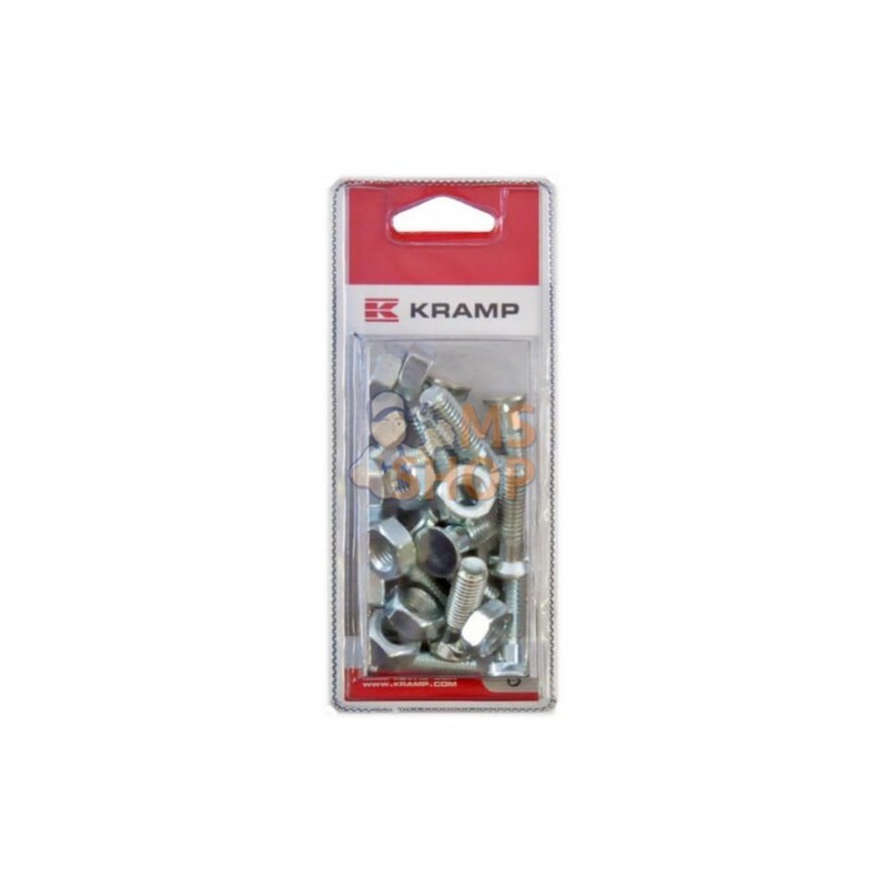 KR1035COP012; KRAMP BLISTER; Boulon TF2E M10x35 (12x); pièce detachée KR1035COP012; KRAMP BLISTER; Boulon TF2E M10x35 (12x); pièce detachée