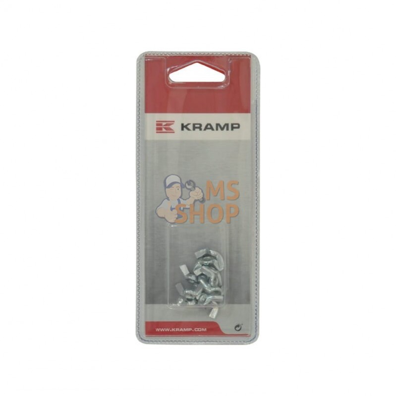 KR3154AMP010; KRAMP BLISTER; Écrou à ailettes galvanisé M4 (10x); pièce detachée KR3154AMP010; KRAMP BLISTER; Écrou à ailettes galvanisé M4 (10x); pièce detachée