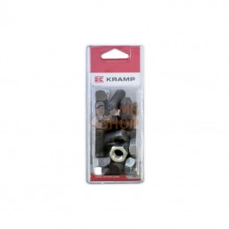 KR1238C2FP012; KRAMP BLISTER; Boulon plat 2côtés M12x38(12x); pièce detachée