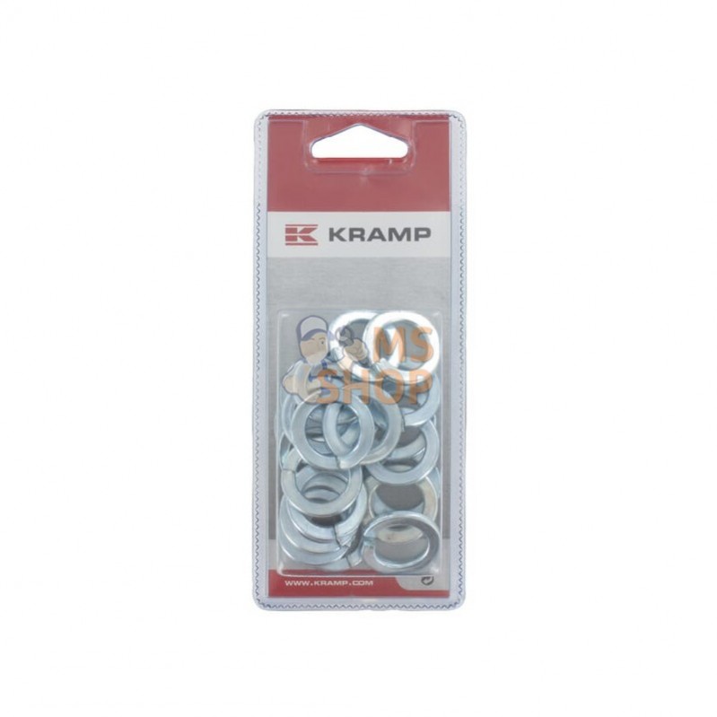 KR127B16P020; KRAMP BLISTER; Rondelles grower M16 (20x); pièce detachée KR127B16P020; KRAMP BLISTER; Rondelles grower M16 (20x); pièce detachée