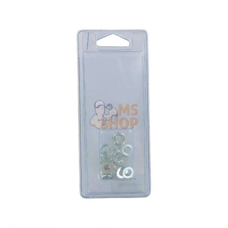 KR125A6P020; KRAMP BLISTER; Rondelle M6 zinguée (20x); pièce detachée KR125A6P020; KRAMP BLISTER; Rondelle M6 zinguée (20x); pièce detachée