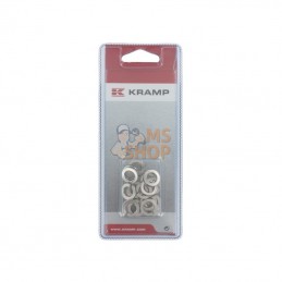 KR127B8RVSP020; KRAMP BLISTER; Rondelles grower Inox M8 (20x); pièce detachée