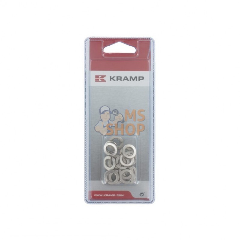 KR127B8RVSP020; KRAMP BLISTER; Rondelles grower Inox M8 (20x); pièce detachée KR127B8RVSP020; KRAMP BLISTER; Rondelles grower Inox M8 (20x); pièce detachée