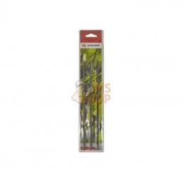 KG2004801GPP003; KRAMP BLISTER; Limes rondes 4,80mm (3x); pièce detachée