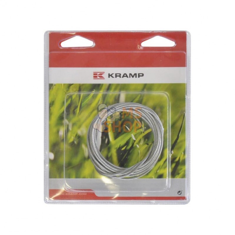 KGFGP453581P001; KRAMP BLISTER; Câble souple 2,0mm-250cm; pièce detachée KGFGP453581P001; KRAMP BLISTER; Câble souple 2,0mm-250cm; pièce detachée