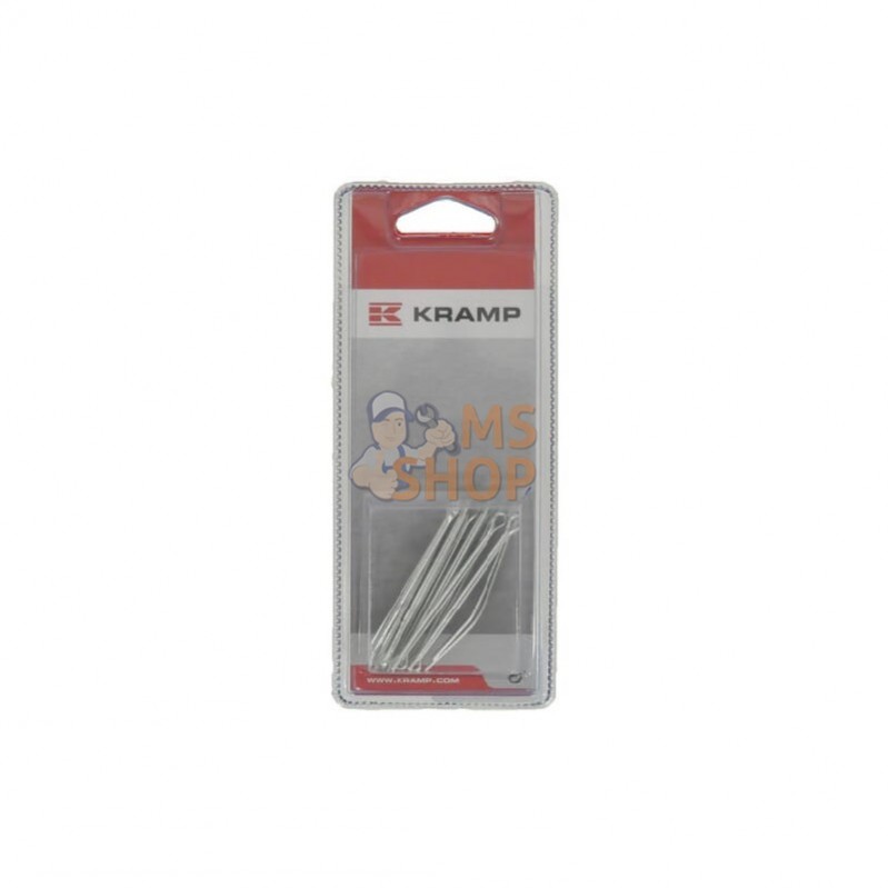 KR942550P010; KRAMP BLISTER; Goupille fendue 2,5x50mm (10x); pièce detachée KR942550P010; KRAMP BLISTER; Goupille fendue 2,5x50mm (10x); pièce detachée