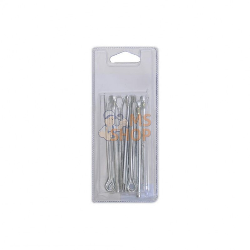 KR946380P010; KRAMP BLISTER; Goupille fendue 6,3x80mm (10x); pièce detachée KR946380P010; KRAMP BLISTER; Goupille fendue 6,3x80mm (10x); pièce detachée