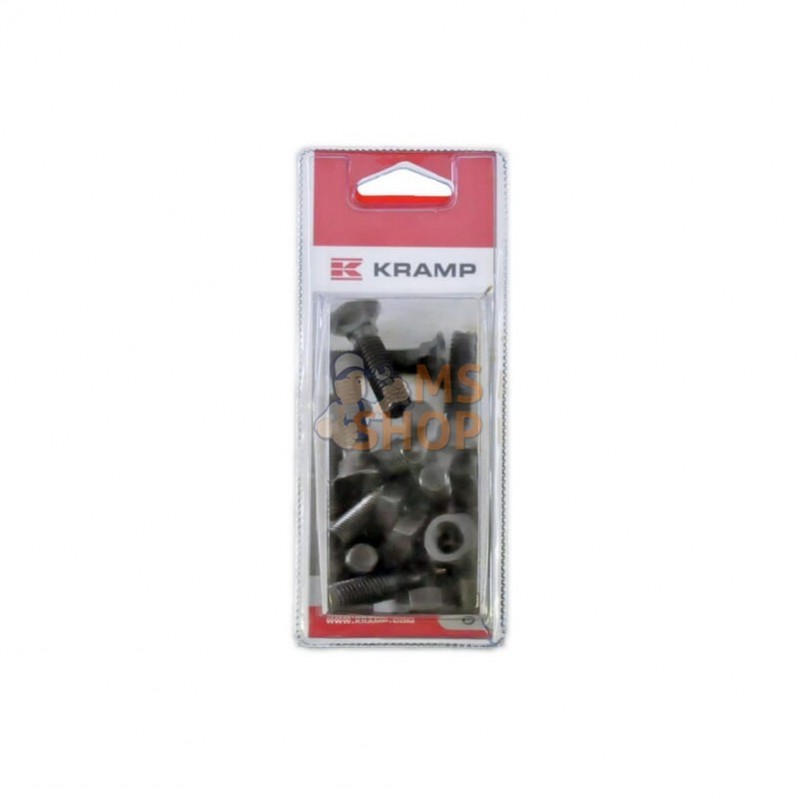 KR1040109VKP012; KRAMP BLISTER; Boulon TFCC M10x40 (12x); pièce detachée KR1040109VKP012; KRAMP BLISTER; Boulon TFCC M10x40 (12x); pièce detachée
