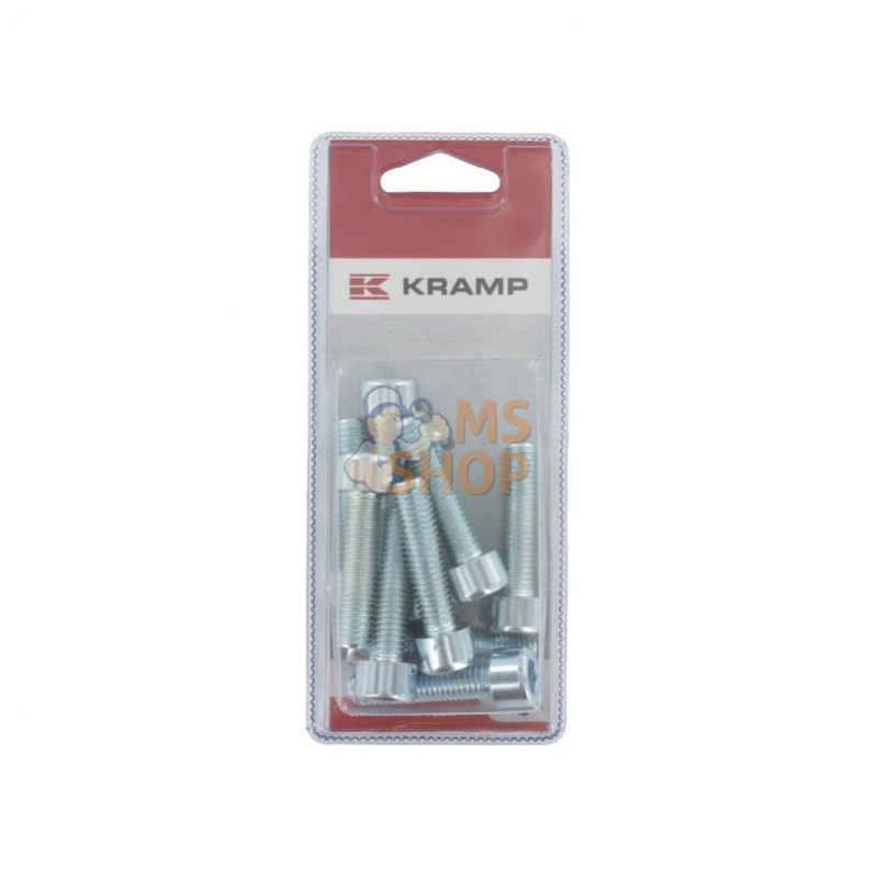 KR9121040P010; KRAMP BLISTER; Boulon à tête hexagonale M10x40 8.8(10x); pièce detachée KR9121040P010; KRAMP BLISTER; Boulon à tête hexagonale M10x40 8.8(10x); pièce detachée