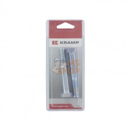 KR9311280P002; KRAMP BLISTER; Vis hexagon M12x80 8.8 ZP (2x); pièce detachée