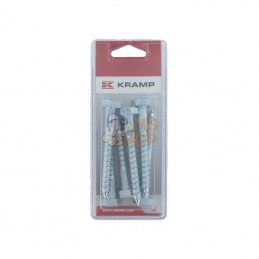 KR5711080P006; KRAMP BLISTER; Vis à bois 10x80 4.6 (6x); pièce detachée