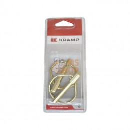 KR02750000P002; KRAMP BLISTER; Goupille clips 7.5mm (2x); pièce detachée