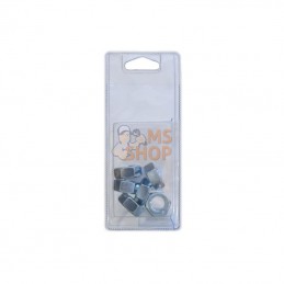KR93414P006; KRAMP BLISTER; Écrou M14 zingué (x6); pièce detachée