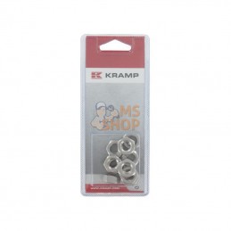KR93410RVSP010; KRAMP BLISTER; Ecrou hexagonal Inox M10 (10x); pièce detachée