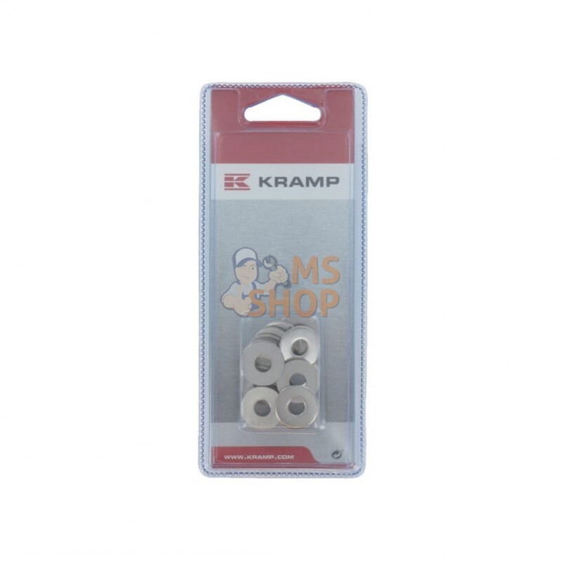 KR90216RVSP020; KRAMP BLISTER; Rondelle carr. Inox M6 (20x); pièce detachée KR90216RVSP020; KRAMP BLISTER; Rondelle carr. Inox M6 (20x); pièce detachée
