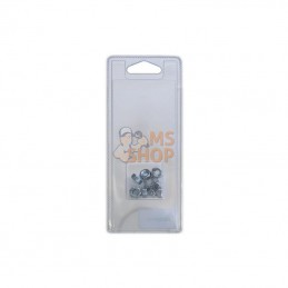 KR9346P010; KRAMP BLISTER; Écrou M6 zingué (x6); pièce detachée
