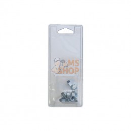 KR9348P010; KRAMP BLISTER; Écrou M8 zingué (x8); pièce detachée