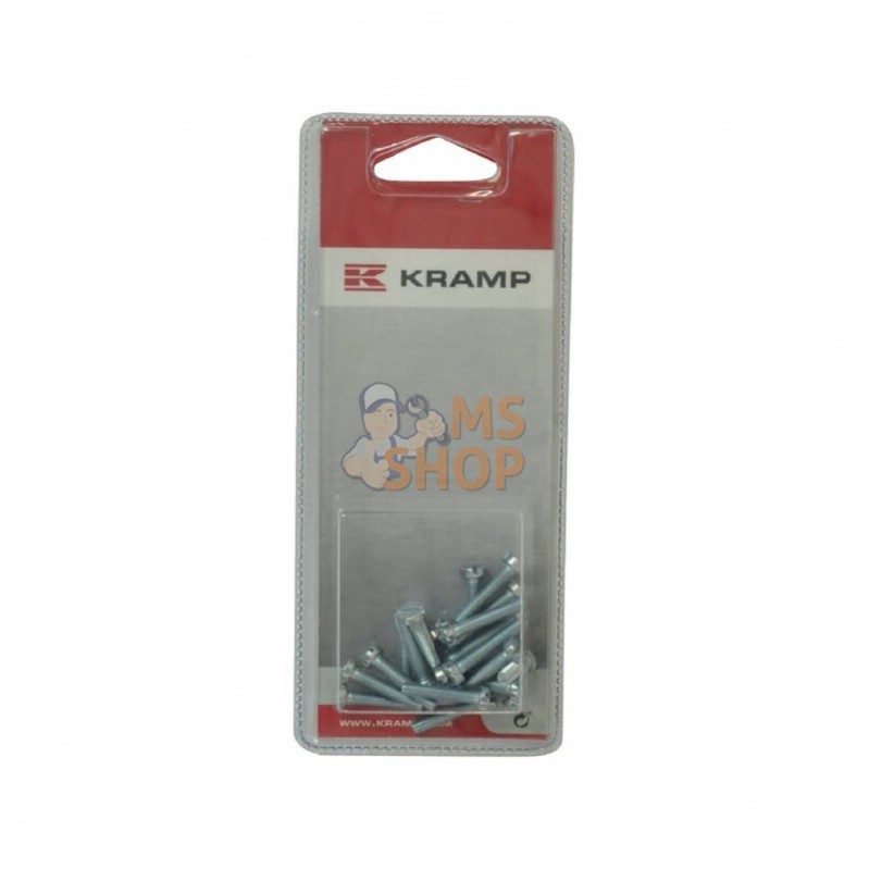 KR84420P020; KRAMP BLISTER; Vis métal M4x20 (20x); pièce detachée