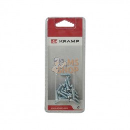 KR84416P020; KRAMP BLISTER; Vis métal M4x20 (20x); pièce detachée