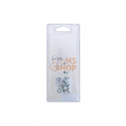 KR9856P010; KRAMP BLISTER; Ecrou autobloquant M6 (10x); pièce detachée