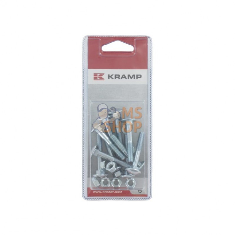 KR603640P010; KRAMP BLISTER; Boulon de commerce M6x40 (10x); pièce detachée KR603640P010; KRAMP BLISTER; Boulon de commerce M6x40 (10x); pièce detachée
