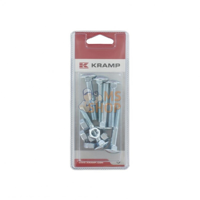 KR603850P006; KRAMP BLISTER; Boulon de commerce M8x50 (6x); pièce detachée KR603850P006; KRAMP BLISTER; Boulon de commerce M8x50 (6x); pièce detachée