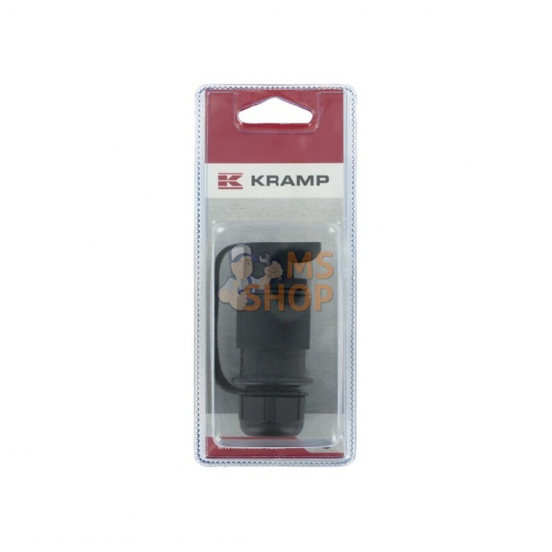 KR488351P001; KRAMP BLISTER; Fiche 3 pôles PVC; pièce detachée KR488351P001; KRAMP BLISTER; Fiche 3 pôles PVC; pièce detachée
